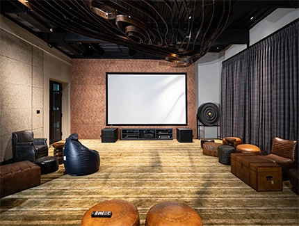 Futuristic home theater system | Rakhiwala